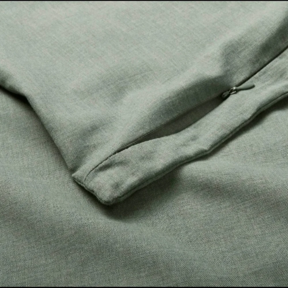 Casaluna Cashmere Blend Duvet Cover Set King sage